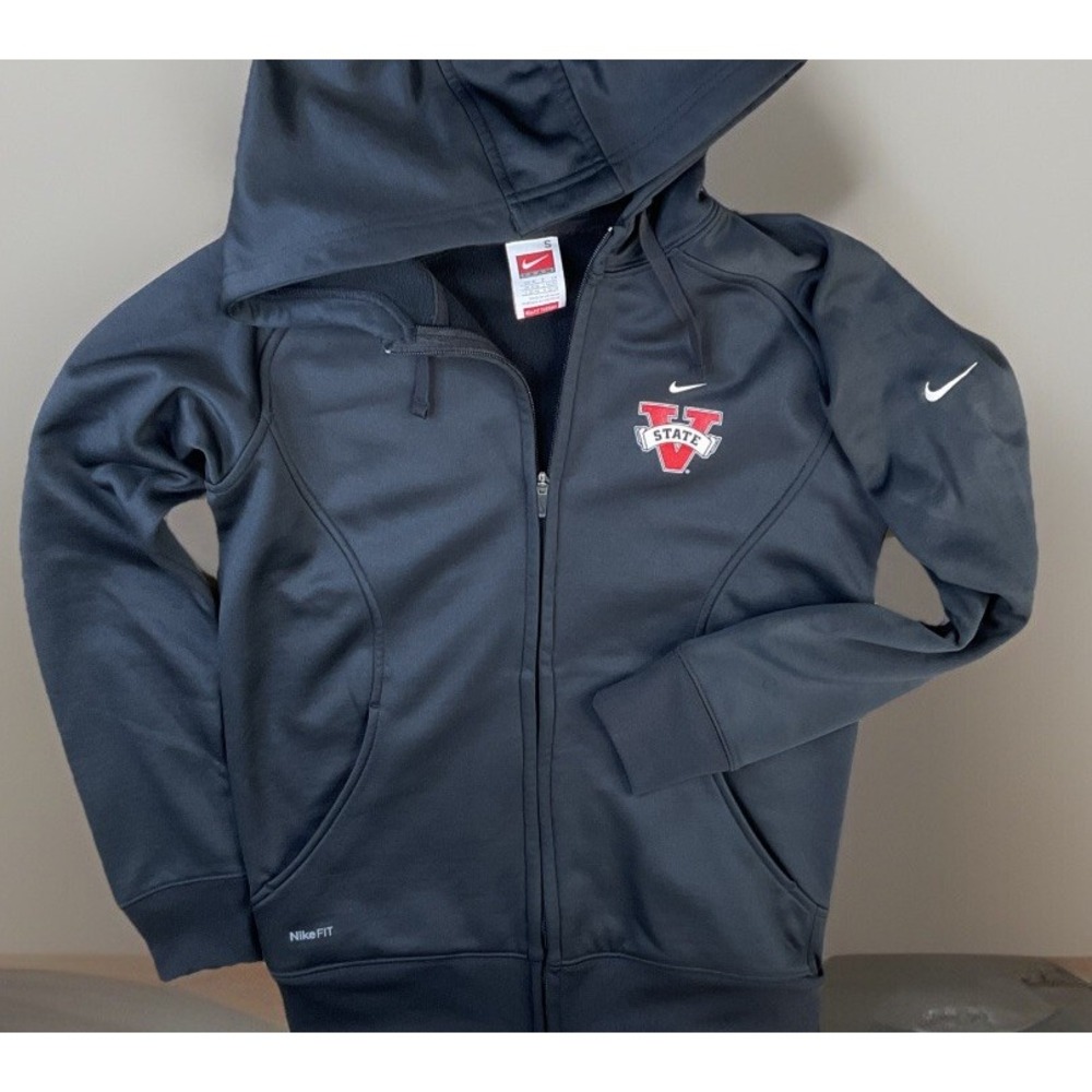 Nike Valdosta State Blazers Therma Fit Full Zip Hoodie Womens S NCAA Y2K Vintage